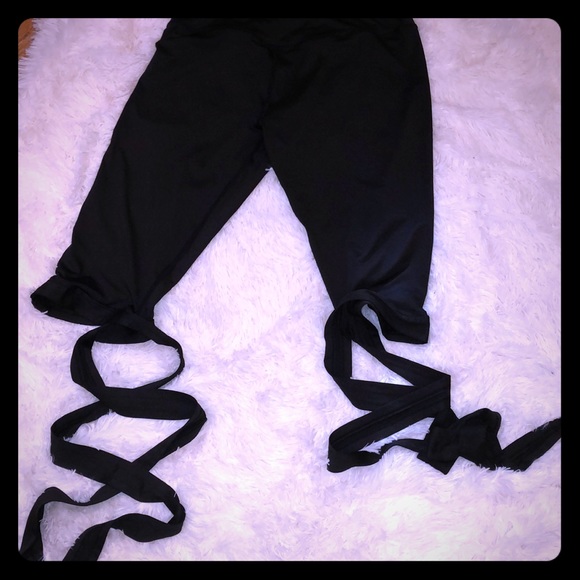 Pants - Tie leggings